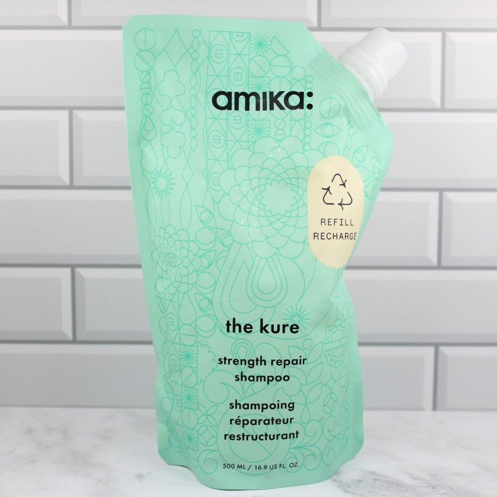 AMIKA The Kure Strength Repair Shampoo REFILL 500 ML. NEW & SEALED